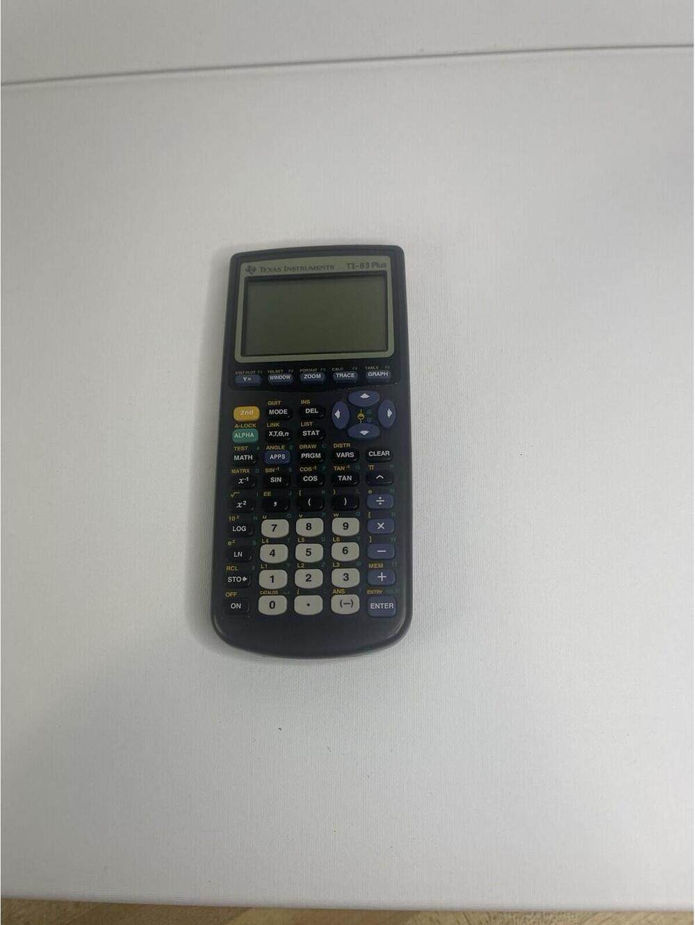 Texas Instruments TI-83 Plus Graphing Calculator - Black Tested Works